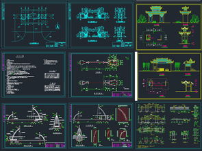 CAD设计图纸资源全指南 从大门施工到全屋定制